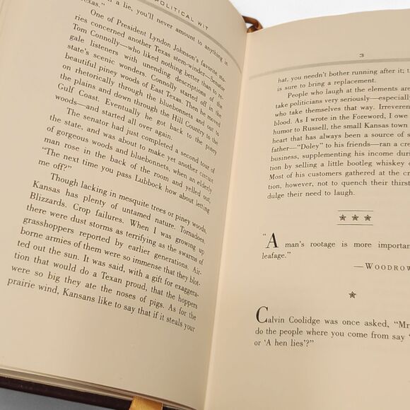 Great Political Wit by Bob Dole - Signed Autographed First Edition Leather-Bound - Picture 9 of 11